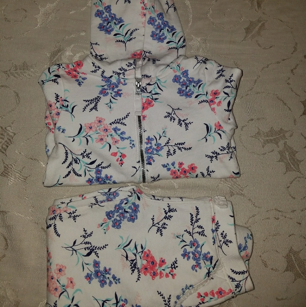 Carter's Toddler Girl Sweat Suit